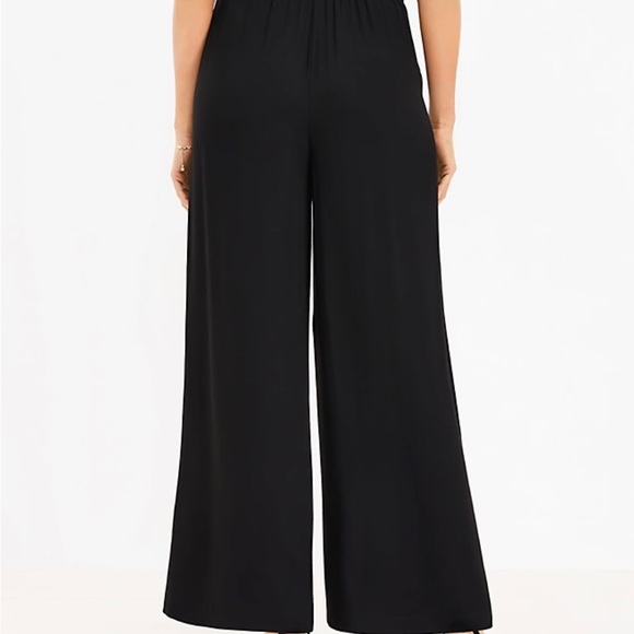Ann Taylor Loft Fluid Wide Leg Pant - Picture 2 of 7